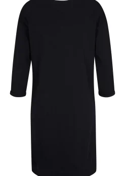 Robe sweat manches 3/4, intérieur gratté doux