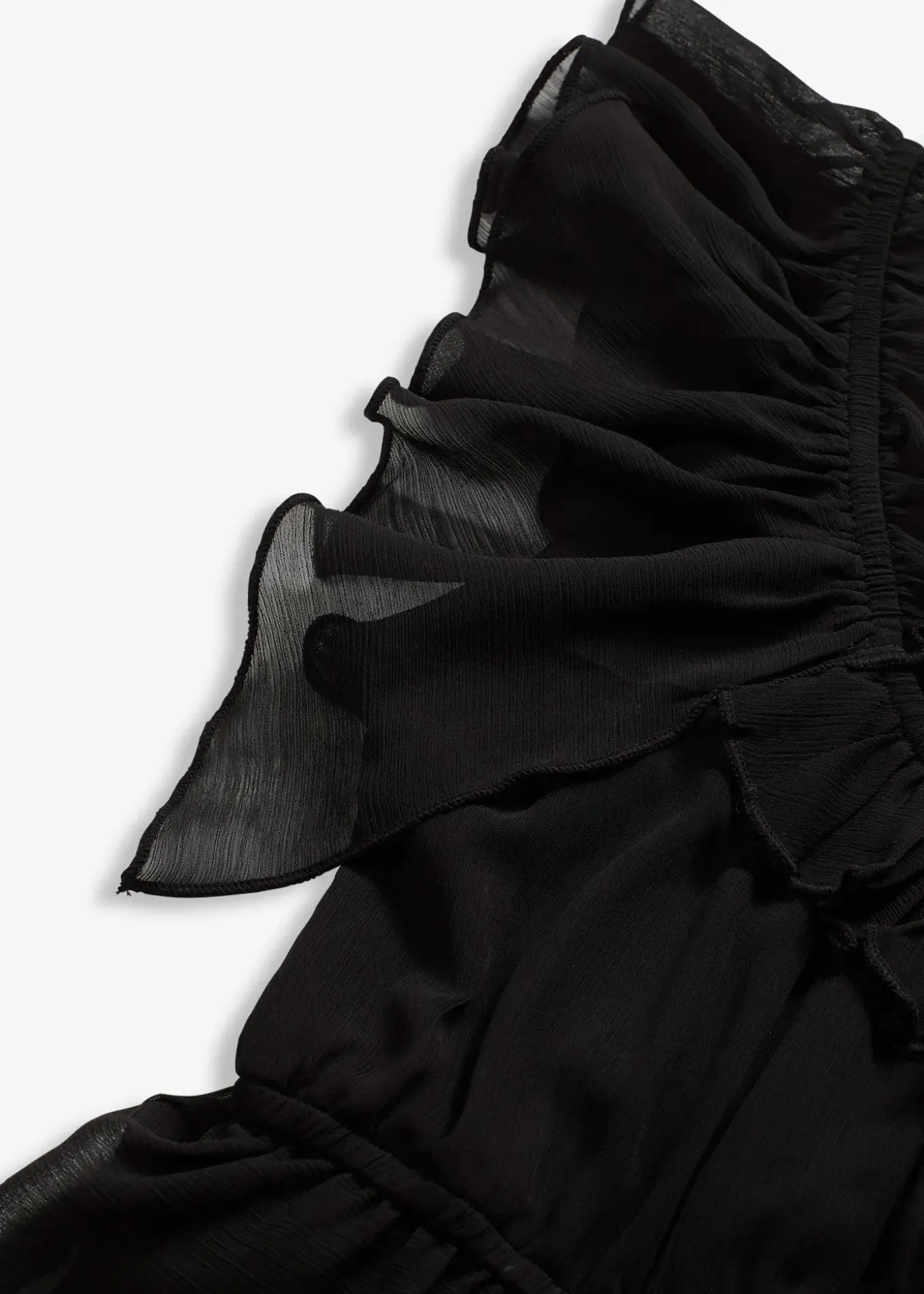 Robe trapèze en crêpe