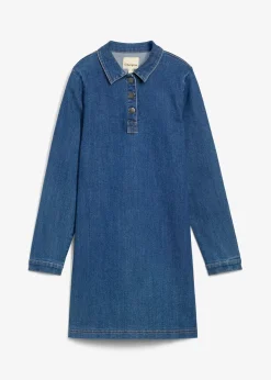 Robe trapèze en jean