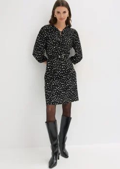 Robe trapèze en jersey