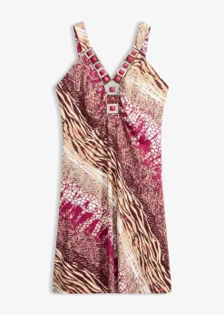 Robe trapèze en jersey