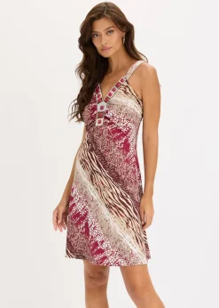 Robe trapèze en jersey