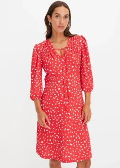 Robe trapèze en jersey