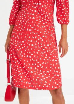 Robe trapèze en jersey