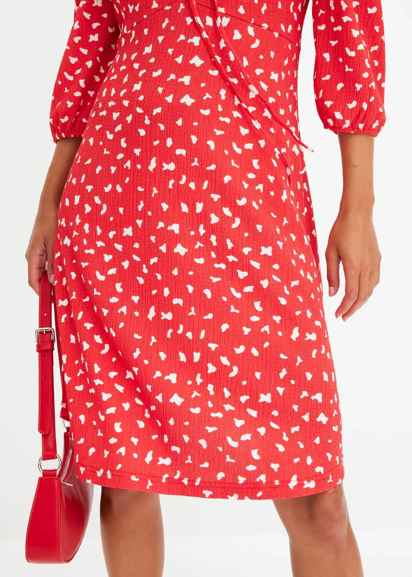 Robe trapèze en jersey