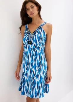 Robe trapèze en jersey