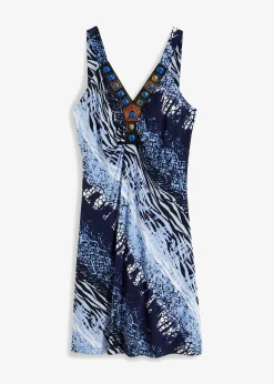 Robe trapèze en jersey