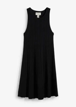 Robe trapèze en maille de viscose mélangée