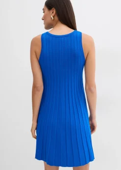 Robe trapèze en maille de viscose mélangée