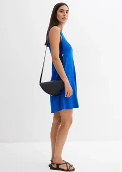 Robe trapèze en maille de viscose mélangée