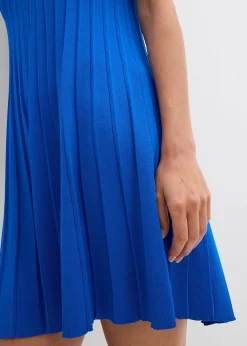 Robe trapèze en maille de viscose mélangée