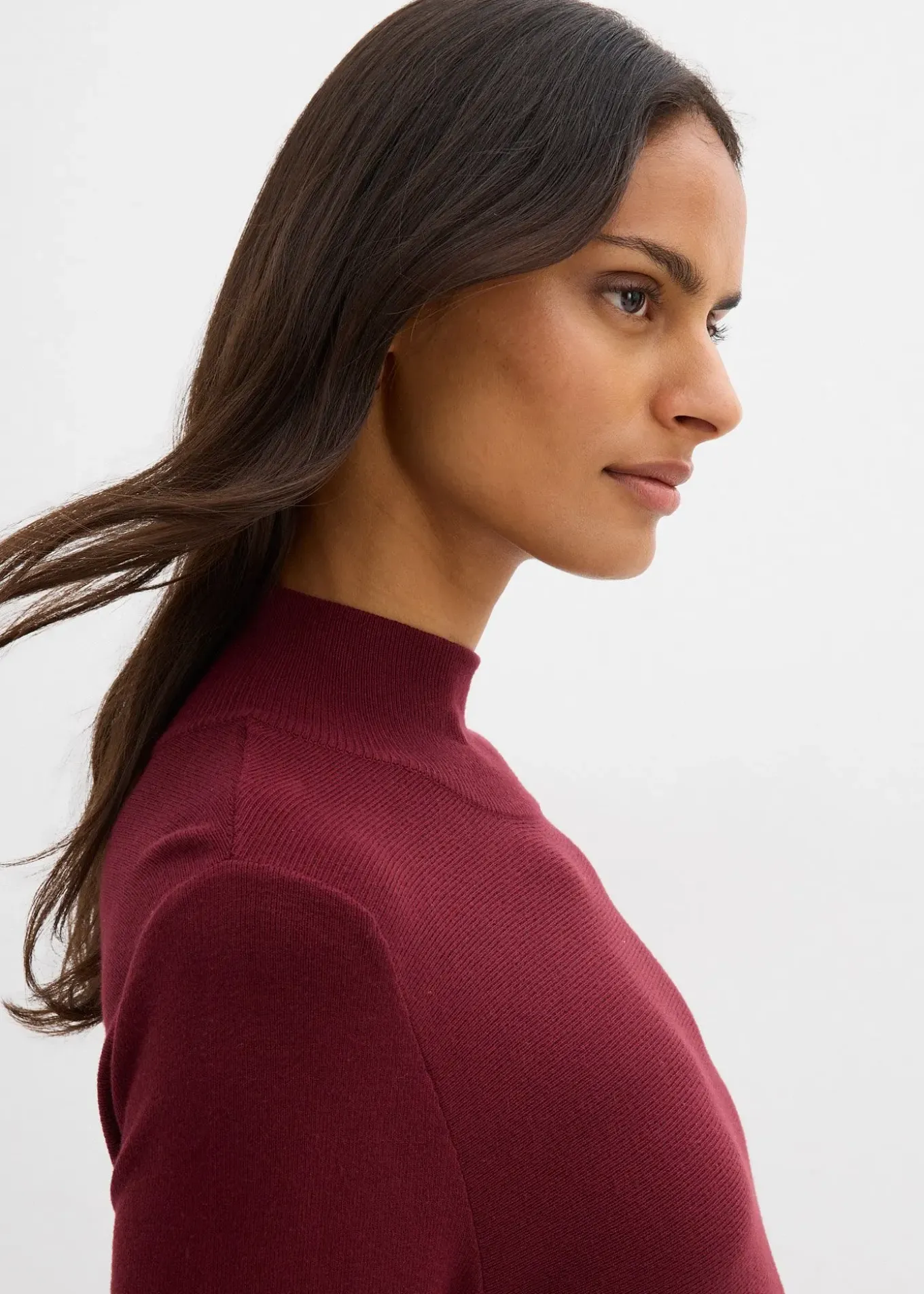 Robe trapèze en maille, viscose majoritaire