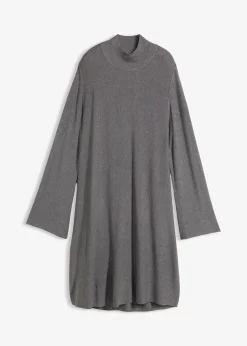 Robe trapèze en maille, viscose majoritaire