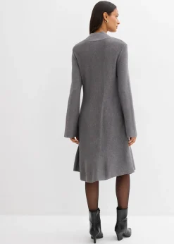 Robe trapèze en maille, viscose majoritaire