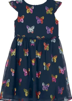 Robe trapèze en mousseline