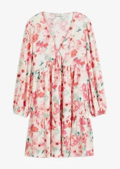 Robe tunique avec jupe évasée