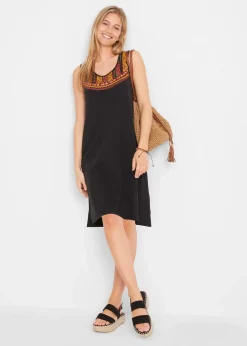 Robe tunique en jersey