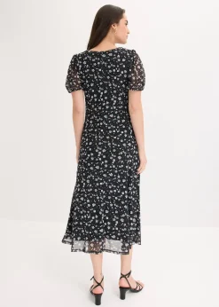 Robe évasée en jersey