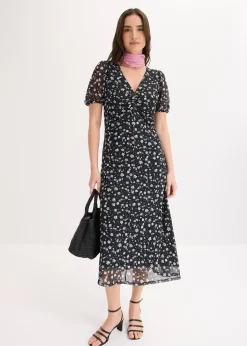 Robe évasée en jersey