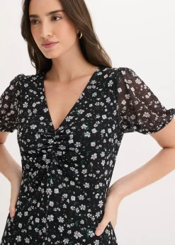 Robe évasée en jersey