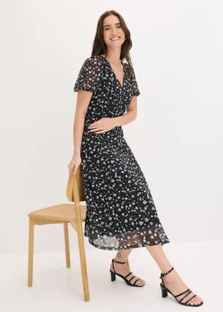 Robe évasée en jersey