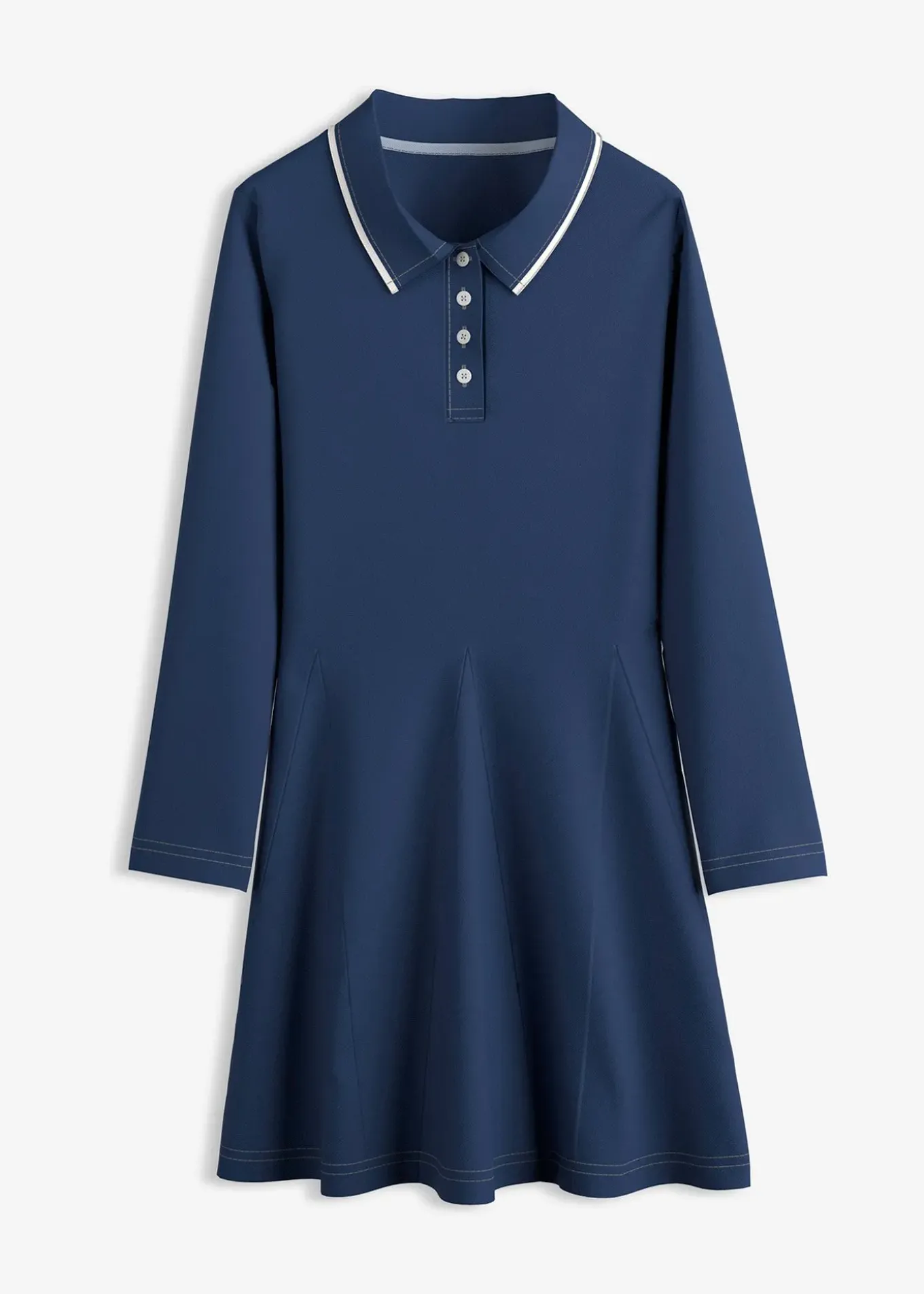 Robe évasée en jersey 100% coton