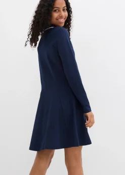 Robe évasée en jersey 100% coton