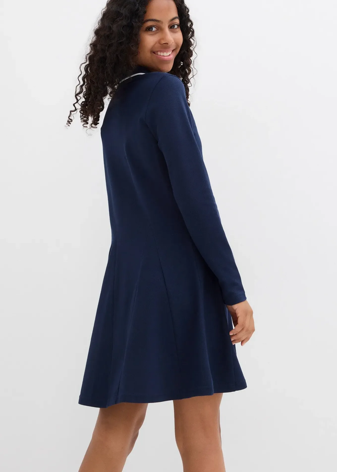 Robe évasée en jersey 100% coton