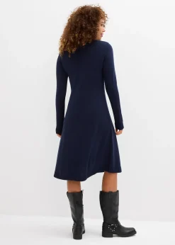 Robe évasée en maille