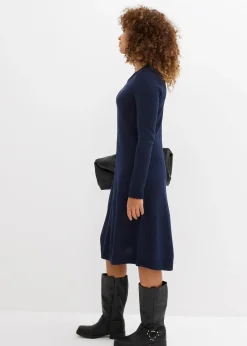 Robe évasée en maille