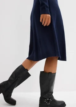 Robe évasée en maille