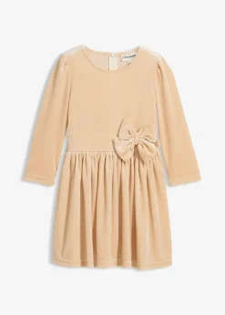 Robe évasée en velours