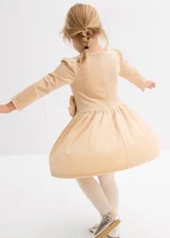 Robe évasée en velours