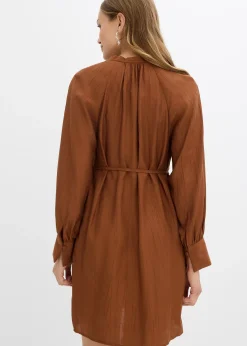 Robe-blouse de grossesse et d’allaitement en viscose fluide