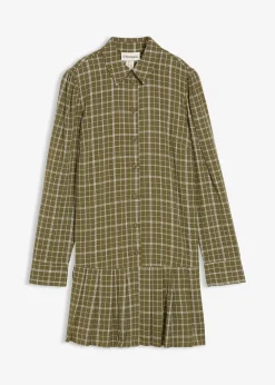 Robe-chemise à carreaux