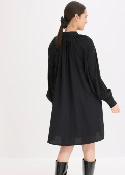 Robe-chemise à col lavallière