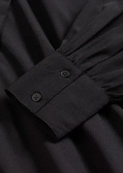 Robe-chemise à col lavallière