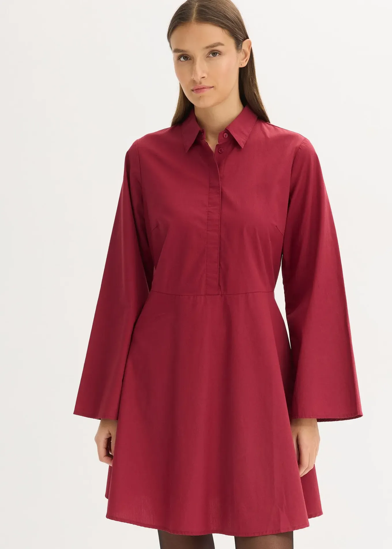 Robe-chemise 100% coton