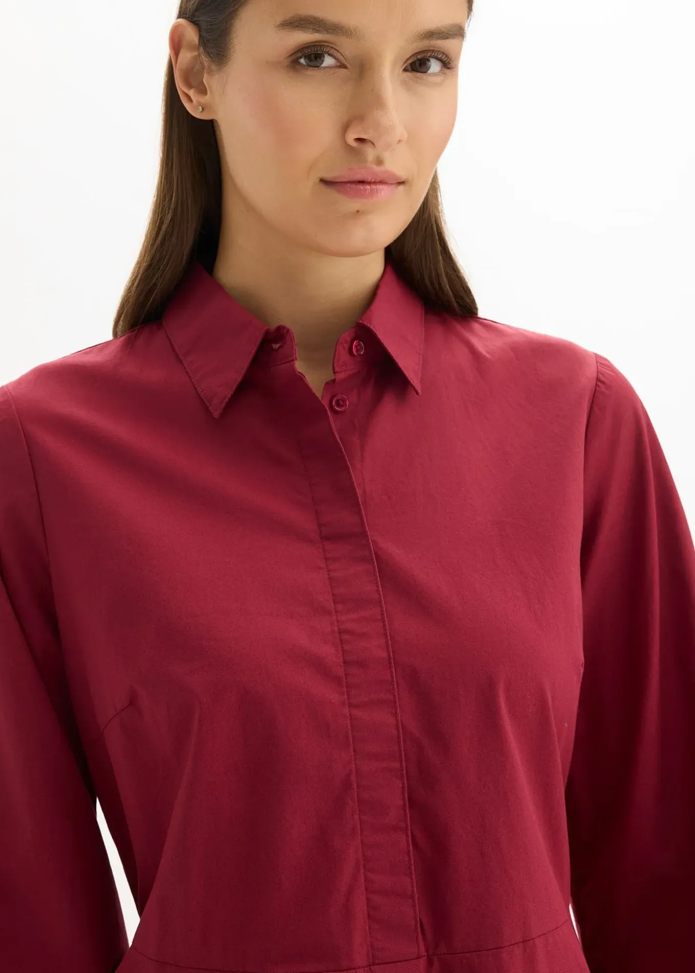 Robe-chemise 100% coton