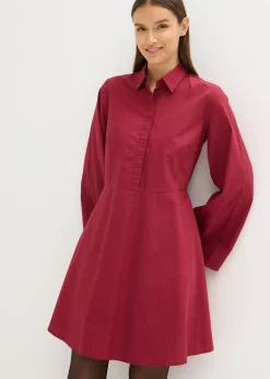 Robe-chemise 100% coton