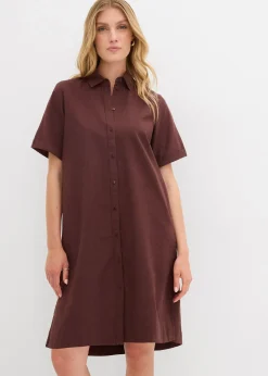 Robe-chemise 100% coton