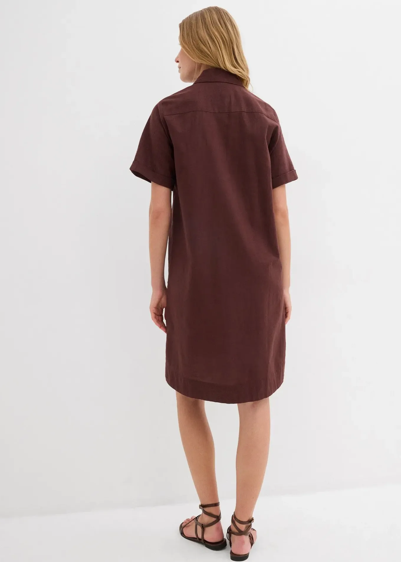 Robe-chemise 100% coton