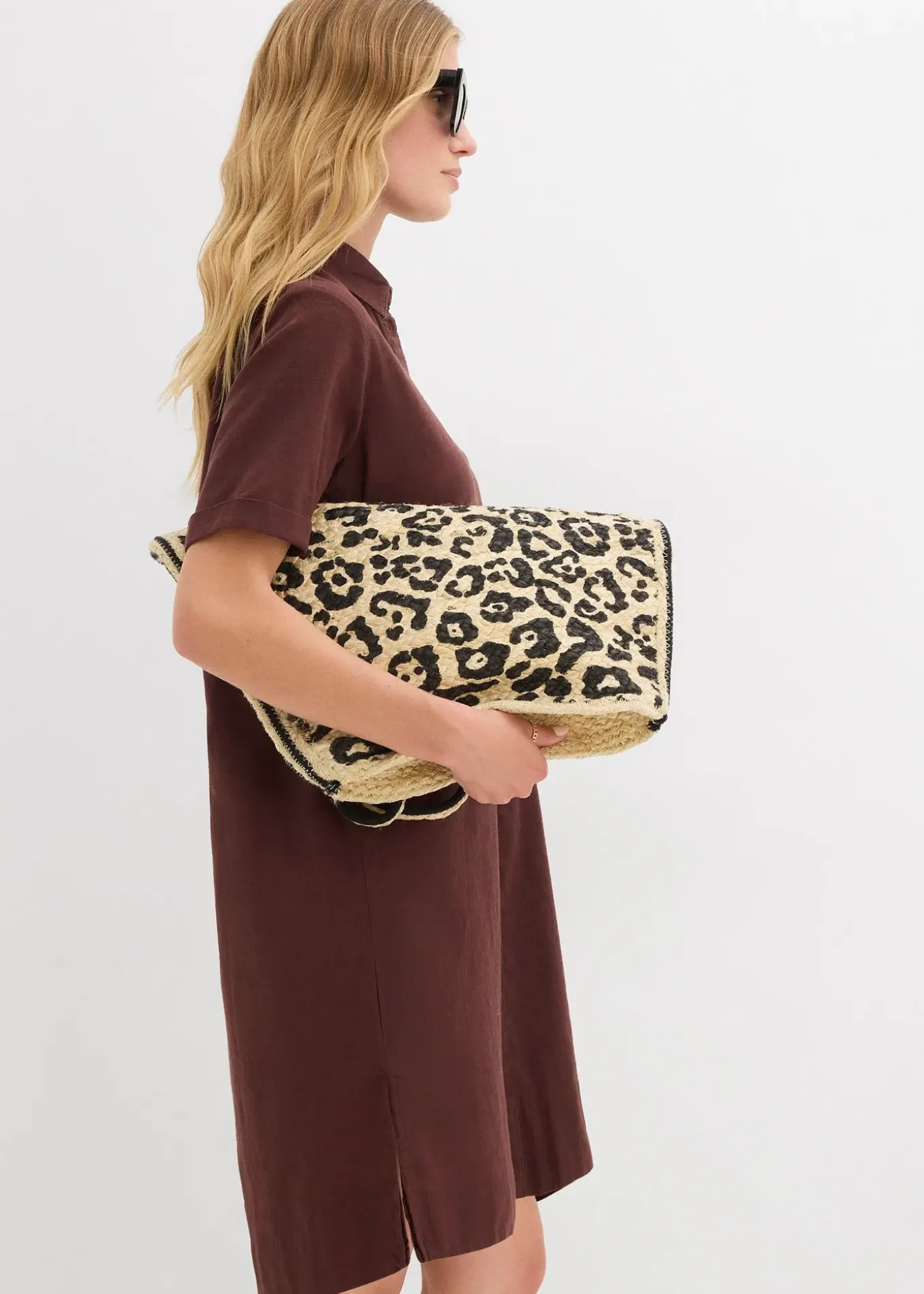 Robe-chemise 100% coton