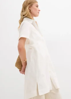 Robe-chemise 100% coton