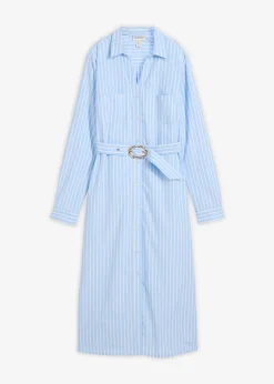 Robe-chemise 100% coton