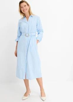 Robe-chemise 100% coton