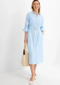 Robe-chemise 100% coton