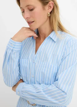 Robe-chemise 100% coton