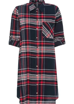 Robe-chemise 100% coton