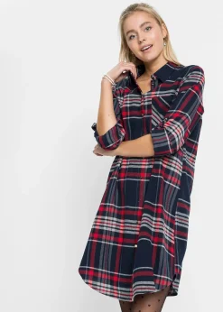 Robe-chemise 100% coton